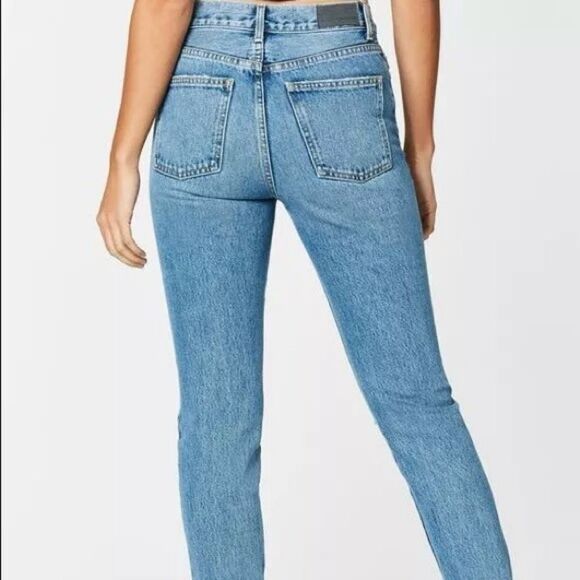 Carmar Alexander High Rise Medium Wash Straight Leg Jeans - Picture 2 of 10